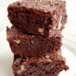 Gluten Free Dark Chocolate Sea Salt Brownie Sundae