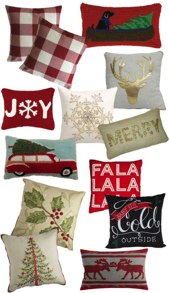Festive Holiday Pillows