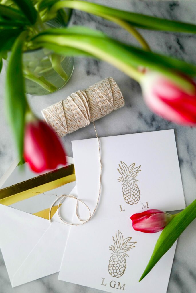 10 Minute DIY Personalized Stationary