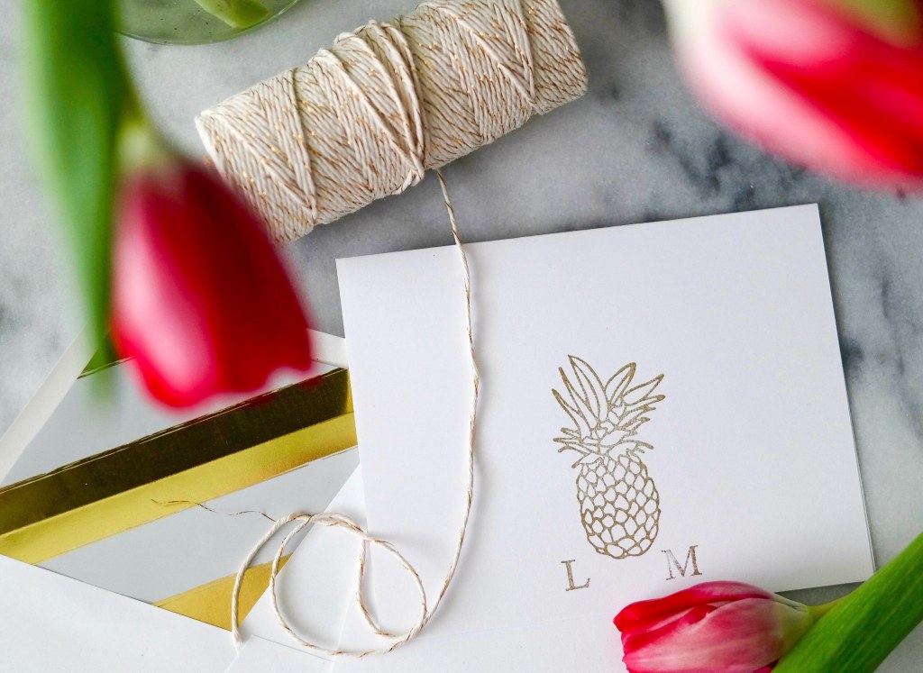 10 Minute DIY Personalized Stationary