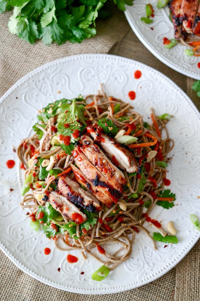 Vietnamese Grilled Chicken with Soba Noodles