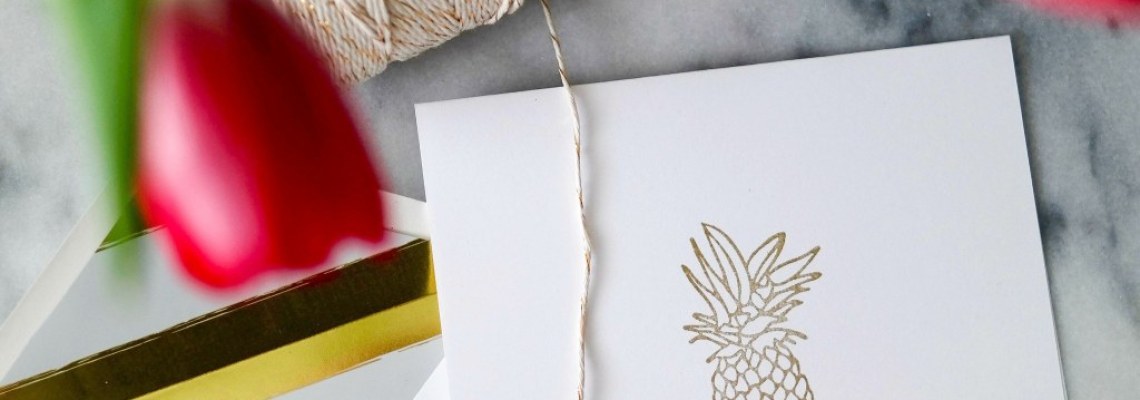 10 Minute DIY Personalized Stationary